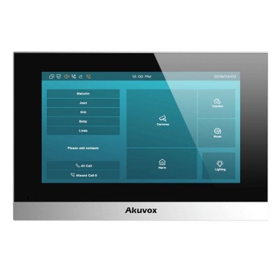 Відеодомофон 7” Akuvox C313S Silver SIP Linux Відеодомофон 7” Akuvox C313S Silver SIP Linux