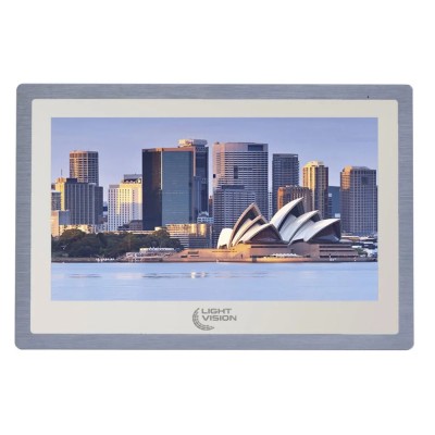 Відеодомофон 10” Light Vision SYDNEY FHD Silver/White