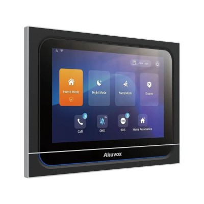 Відеодомофон 7” WiFi Akuvox X933H SIP Black Android з Zigbee 3.0 та Bluetooth