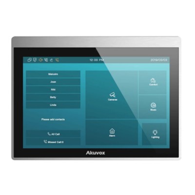Відеодомофон 10” WiFi Akuvox IT83A SIP Android з Bluetooth Відеодомофон 10” WiFi Akuvox IT83A SIP Android з Bluetooth