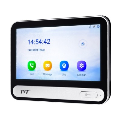 IP-видеодомофон с WiFi 7" TVT TD-E2137-PE/TP/WF Black IP-видеодомофон с WiFi 7" TVT TD-E2137-PE/TP/WF Black