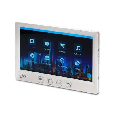 Відеодомофон 7" Light Vision AMSTERDAM FHD White Відеодомофон 7" Light Vision AMSTERDAM FHD White