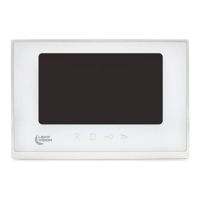 Відеодомофон 7” Light Vision MACAO FHD White Відеодомофон 7” Light Vision MACAO FHD White