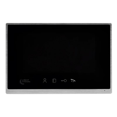 Відеодомофон 7” Light Vision MACAO FHD Black Відеодомофон 7” Light Vision MACAO FHD Black