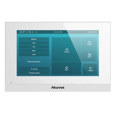 Відеодомофон 7” Akuvox C313S White SIP Linux Відеодомофон 7” Akuvox C313S White SIP Linux