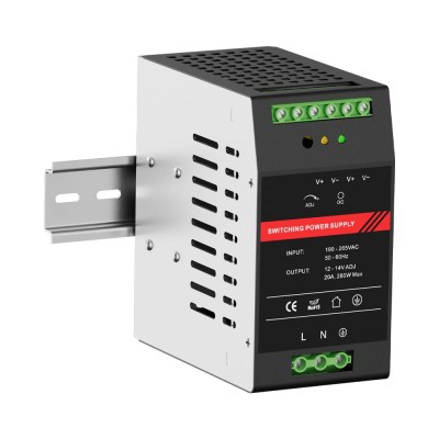 Источник бесперебойного питания Kraft PSU-1220DIN с креплением на DIN-рейку