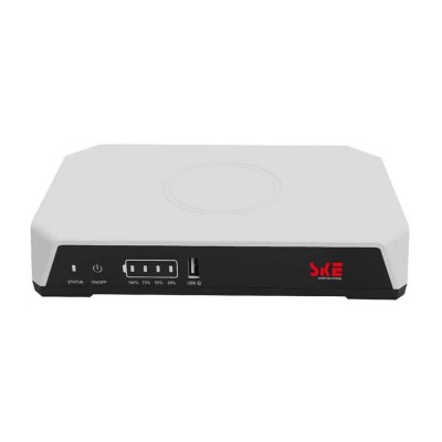 Источник бесперебойного питания Mini UPS SKE POE-36E-LFP 24V 20000mAh 5V/9V/12V/24V/PoE, LiFePO4 4*5Ah, для роутера и оптического терминала