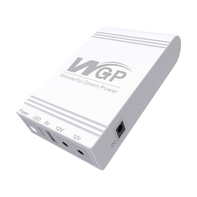 Джерело безперебійного живлення Mini UPS WGP UPS103C 16000mAh 5V/12V/12V, Li-ion 4*4Ah, для роутера та оптичного терміналу Джерело безперебійного живлення Mini UPS WGP UPS103C 16000mAh 5V/12V/12V, Li-ion 4*4Ah, для роутера та оптичного терміналу