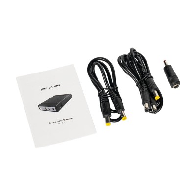 Джерело безперебійного живлення Mini UPS WGP UPS103A 10400mAh 5V/12V/12V, Li-ion 4*2.6Ah, для роутера та оптичного терміналу