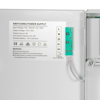 Джерело безперебійного живлення Kraft PSU-1205/8CH