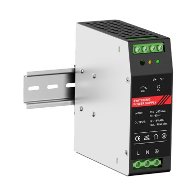 Джерело безперебійного живлення Kraft PSU-1210DIN з кріпленням на DIN-рейку