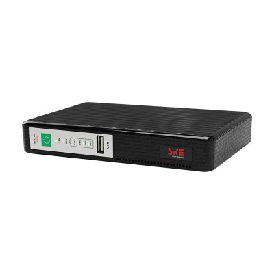 Джерело безперебійного живлення Mini UPS SKE POE-432N 8800mAh 5V/9V/12V/15V/24V/PoE, Li-ion 4*2.2Ah, для роутера та оптичного терміналу Джерело безперебійного живлення Mini UPS SKE POE-432N 8800mAh 5V/9V/12V/15V/24V/PoE, Li-ion 4*2.2Ah, для роутера та оптичного терміналу