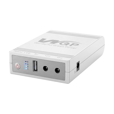 Источник бесперебойного питания Mini UPS WGP UPS103C 16000mAh 5V/12V/12V, Li-ion 4*4Ah, для роутера и оптического терминала