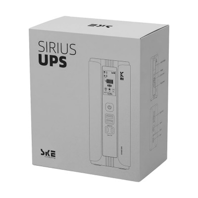 Источник бесперебойного питания Mini UPS SKE SIRIUS 45W 30000mAh 5V/9V/12V/24V/PoE, LiFePO4 2*15Ah, для роутера и оптического терминала