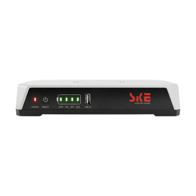 Источник бесперебойного питания Mini UPS SKE POE-36E-LFP 24V 20000mAh 5V/9V/12V/24V/PoE, LiFePO4 4*5Ah, для роутера и оптического терминала