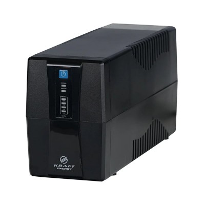 Источник бесперебойного питания KRF-600VA/360W(LED)LiFePO4 UPS Kraft Источник бесперебойного питания KRF-600VA/360W(LED)LiFePO4 UPS Kraft