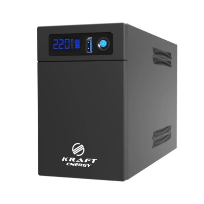Источник бесперебойного питания Kraft KRF-1200VA/720W(LED)LiFePO4 UPS