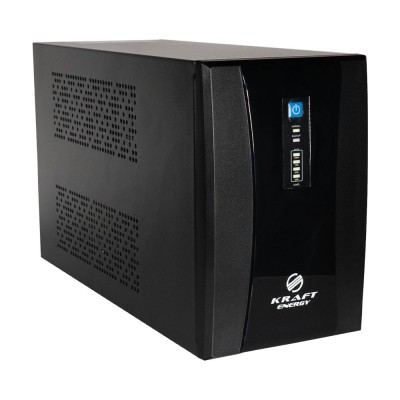 Источник бесперебойного питания KRF-1200VA/720W(LED) UPS Kraft