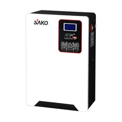 Комплект резервного живлення Sako: гібридний інвертор 11kW SUNPOLO-11K 48V+150A MPPT S2 та 2 акумуляторні батареї 120Аг 51.2В 6144Втг Li-Sun LiFePo4