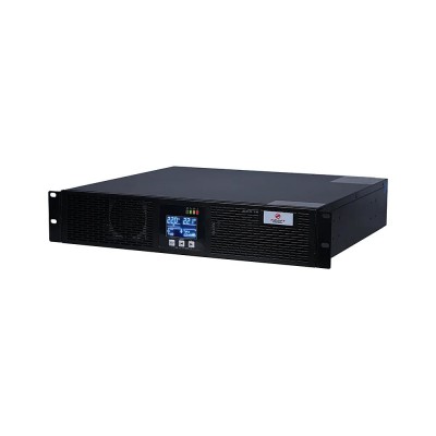 Джерело безперебійного живлення Kraft KRF-RM/2000VA/2KW/Ex Pro Online UPS під зовнішній акумулятор Джерело безперебійного живлення Kraft KRF-RM/2000VA/2KW/Ex Pro Online UPS під зовнішній акумулятор