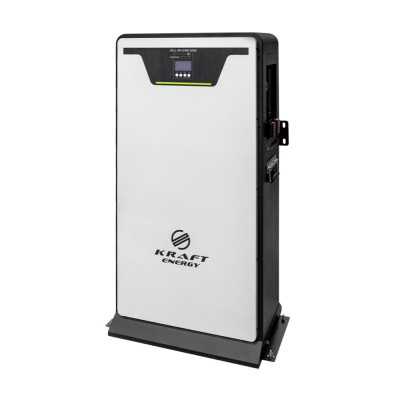 Гибридный инвертор 5kW Kraft KRF-HISA-5KW/10kwh-80A со встроенной аккумуляторной батареей LiFePO4
