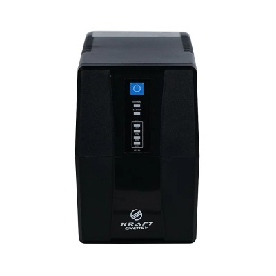 Источник бесперебойного питания KRF-1000VA/600W(LED) UPS Kraft