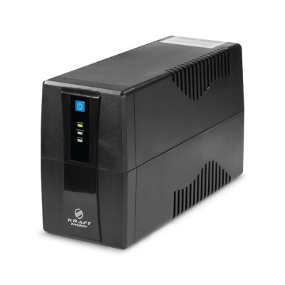 Источник бесперебойного питания KRF-650VA/390W(LED)LiFePO4 UPS Kraft