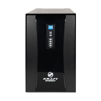 Источник бесперебойного питания KRF-1200VA/720W(LED) UPS Kraft