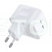 Мережевий зарядний пристрій Choetech Q5008 PD35W 2xUSB-C White