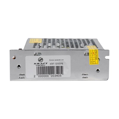 Блок живлення KRF-1205PB Kraft 12V/5A