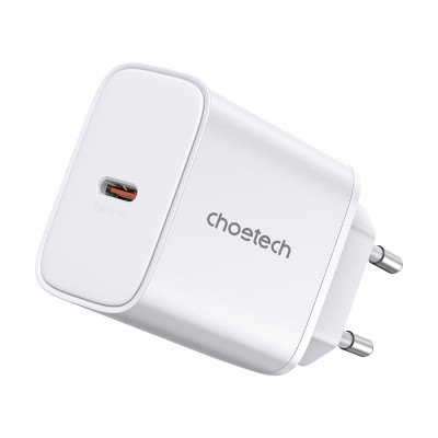 Сітчастий зарядний пристрій Choetech PD3042 mini PD45W USB-C White
