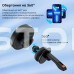 Автомобільний зарядний пристрій Choetech T205-F Black бездротова зарядка, магнітне кріплення