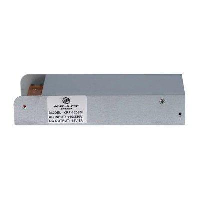 Блок питания KRF-1206M Kraft 12V/6A Блок питания KRF-1206M Kraft 12V/6A