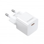 Мережевий зарядний пристрій Choetech PD5010 PD20W GAN USB-C White Мережевий зарядний пристрій Choetech PD5010 PD20W GAN USB-C White