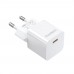 Мережевий зарядний пристрій Choetech PD5010 PD20W GAN USB-C White