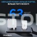 Мережевий зарядний пристрій Choetech PD9006 PD65W GAN USB-A+2xUSB-C White