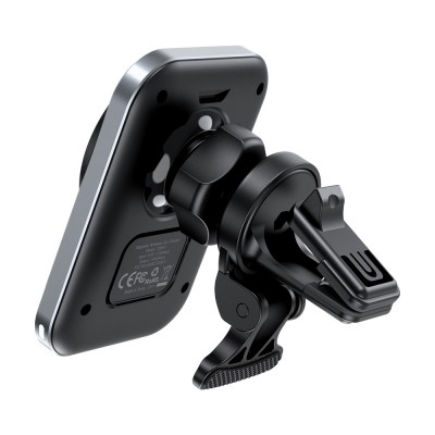 Автомобільний зарядний пристрій Choetech T206-F Black бездротова зарядка, магнітне кріплення Автомобільний зарядний пристрій Choetech T206-F Black бездротова зарядка, магнітне кріплення