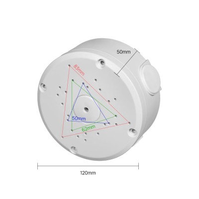 Монтажна коробка Light Vision VLC-01BX, пластик, 120*50 мм Монтажна коробка Light Vision VLC-01BX, пластик, 120*50 мм
