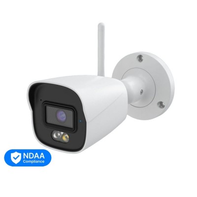 Комплект IP-відеонагляду з WiFi на 4 камери TVT TD-P0804W1-001: 4 циліндричні 4Mp WiFi IP-відеокамери + 8-канальний 8Mp WiFi IP-відеореєстратор