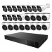 Комплект IP-відеонагляду на 24 камери TVT IP-Video Kit 24x6Mp (T/B): 12 купольних 6Mp відеокамер + 12 циліндричних 6Mp відеокамер + 32-канальний 12Mp відеореєстратор