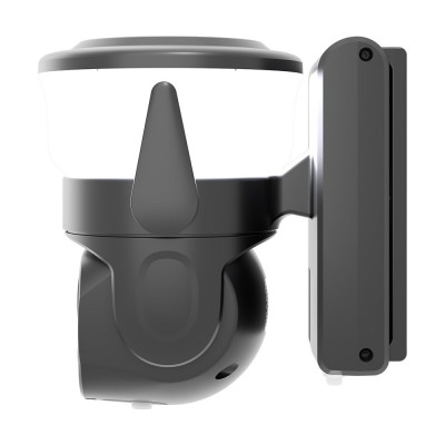 IP PTZ-відеокамера автономна з WiFi, прожектором та сонячною панеллю 3Mp Light Vision VLC-6103WLS Black (Lamp+Solar) (CareCam Pro) f=3.6mm, на акумуляторних батареях