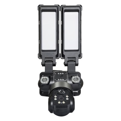 IP PTZ-відеокамера автономна з WiFi, прожектором та сонячною панеллю 3Mp+3Mp+3Mp Light Vision VLC-1223WIL/3C (Lamp+Solar) f=4mm, на акумуляторних батареях IP PTZ-відеокамера автономна з WiFi, прожектором та сонячною панеллю 3Mp+3Mp+3Mp Light Vision VLC-1223WIL/3C (Lamp+Solar) f=4mm, на акумуляторних батареях