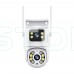 IP PTZ-відеокамера з WiFi 3Mp+3Mp Light Vision VLC-9130WI/2C (Tuya) f=3.6mm+3.6mm, ІЧ+LED-підсвічування, з мікрофоном