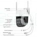 IP PTZ-відеокамера з WiFi 8Mp+8Mp Light Vision VLC-9284WI10Z/2C (Camhi Pro) f=3.6mm+8mm, ІЧ+LED-підсвічування, з мікрофоном