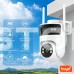 IP PTZ-відеокамера з WiFi 4Mp+4Mp Light Vision VLC-9304WI/2C (Tuya) f=4mm, ІЧ+LED-підсвічування, з мікрофоном