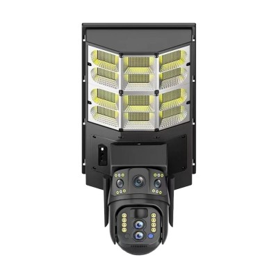 IP PTZ-відеокамера автономна з 4G, прожектором та сонячною панеллю 3Mp+3Mp Light Vision VLC-1030IG10ZL/2C (Lamp+Solar) f=4mm, на акумуляторних батареях