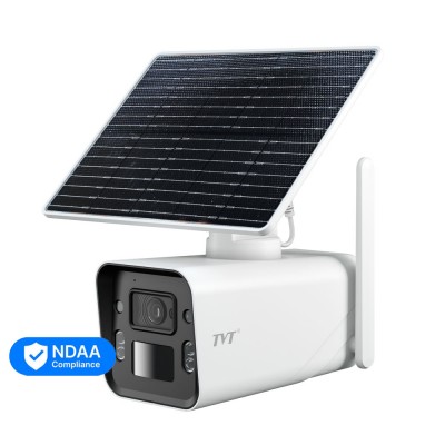 4G IP-видеокамера с WiFi 4Mp TVT TD-9846SP1(BA/G4/WR2) f=2.8mm с солнечной батареей, ИК+LED подсветка, с микрофоном 4G IP-видеокамера с WiFi 4Mp TVT TD-9846SP1(BA/G4/WR2) f=2.8mm с солнечной батареей, ИК+LED подсветка, с микрофоном