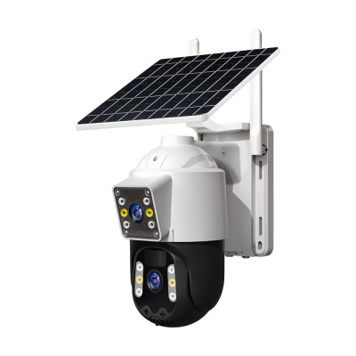 IP PTZ-відеокамера автономна з WiFi та сонячною панеллю 3Mp+3Mp Light Vision VLC-9530WIA/2C (Solar) f=4mm, на акумуляторних батареях