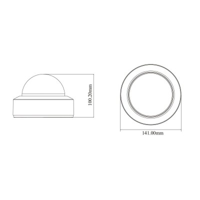 IP-відеокамера 4Mp TVT TD-9543S4-C(D/AZ/PE/AR3) f=2.8-12mm з мікрофоном