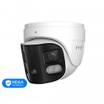 IP-видеокамера панорамная 4Mp*2 TVT TD-9585E3B-DP f=2.8mm, ИК+LED подсветка, 2 микрофона